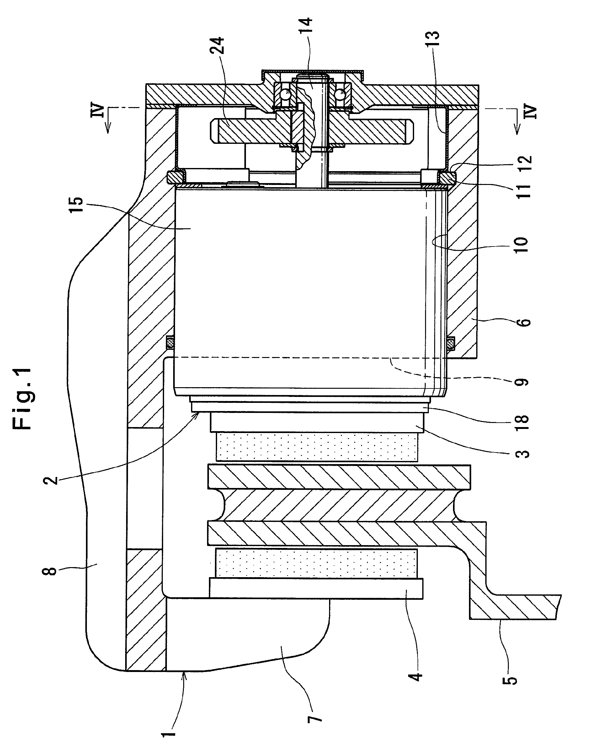 Electromechanical linear-motion actuator and electromechanical brake system