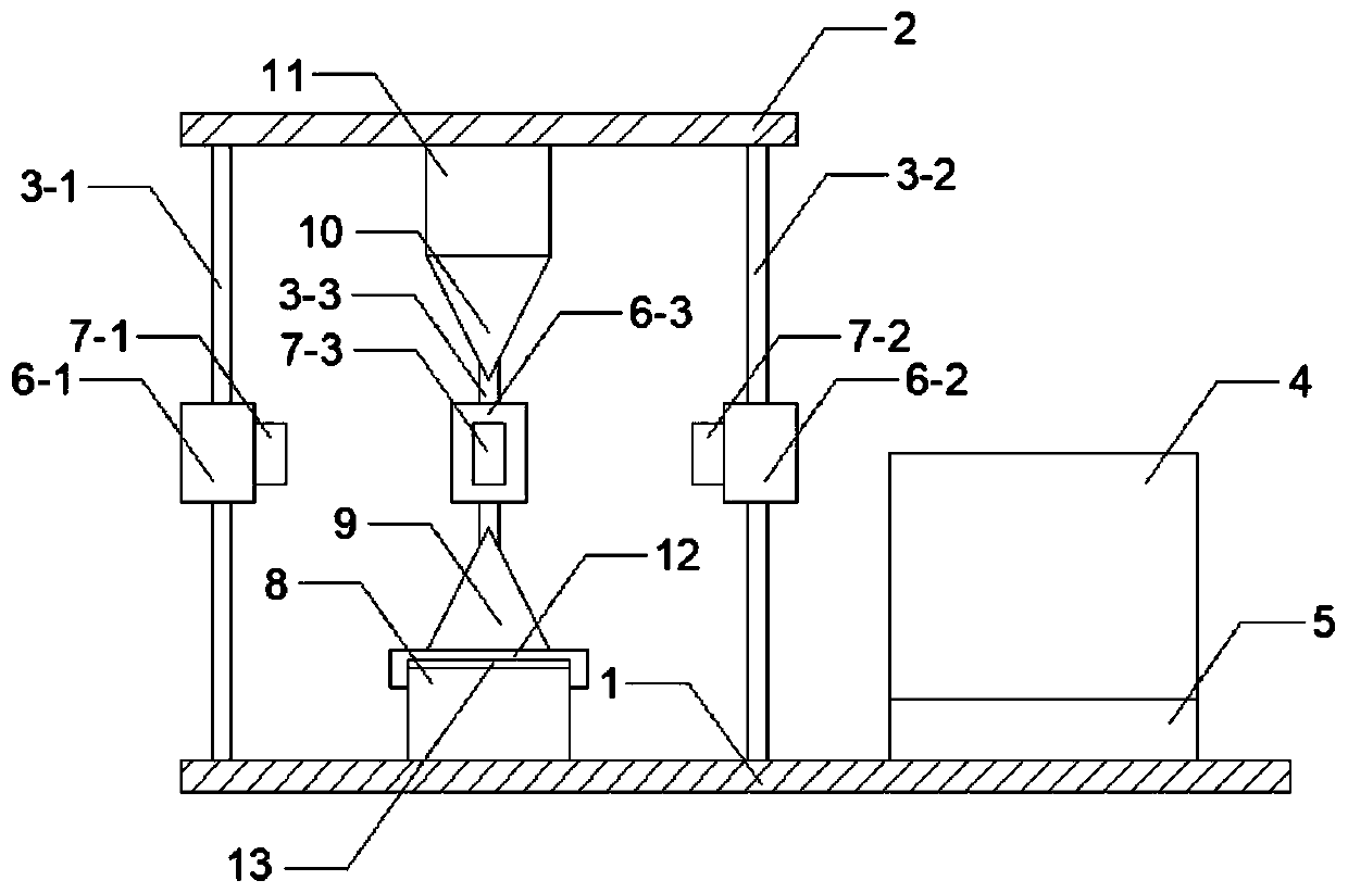 Loading head-replaceable load tester for calcareous sand