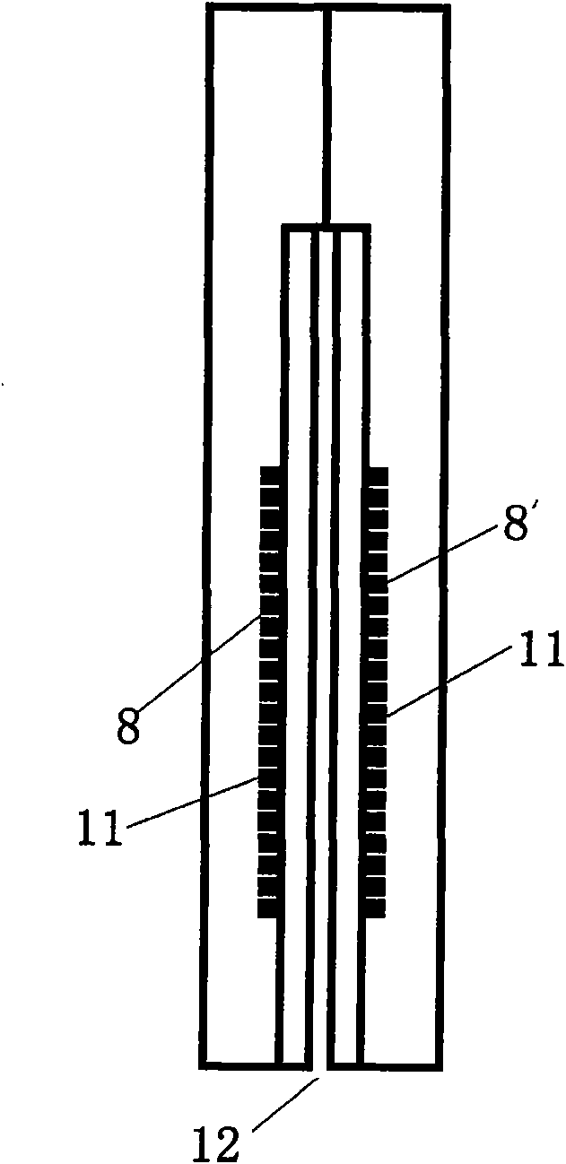 Accelerator dosage monitoring device, correction method and method for monitoring offset of accelerator target spot P