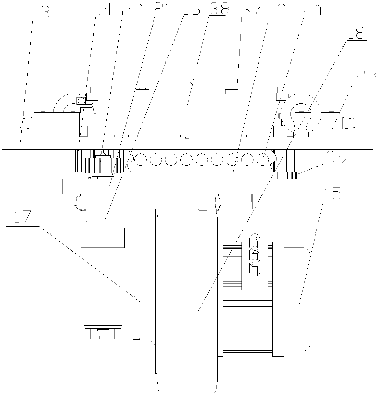 Intelligent type laser guidance average voltage gain (AVG) forklift