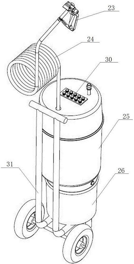 Full-automatic coating stirring spray coater