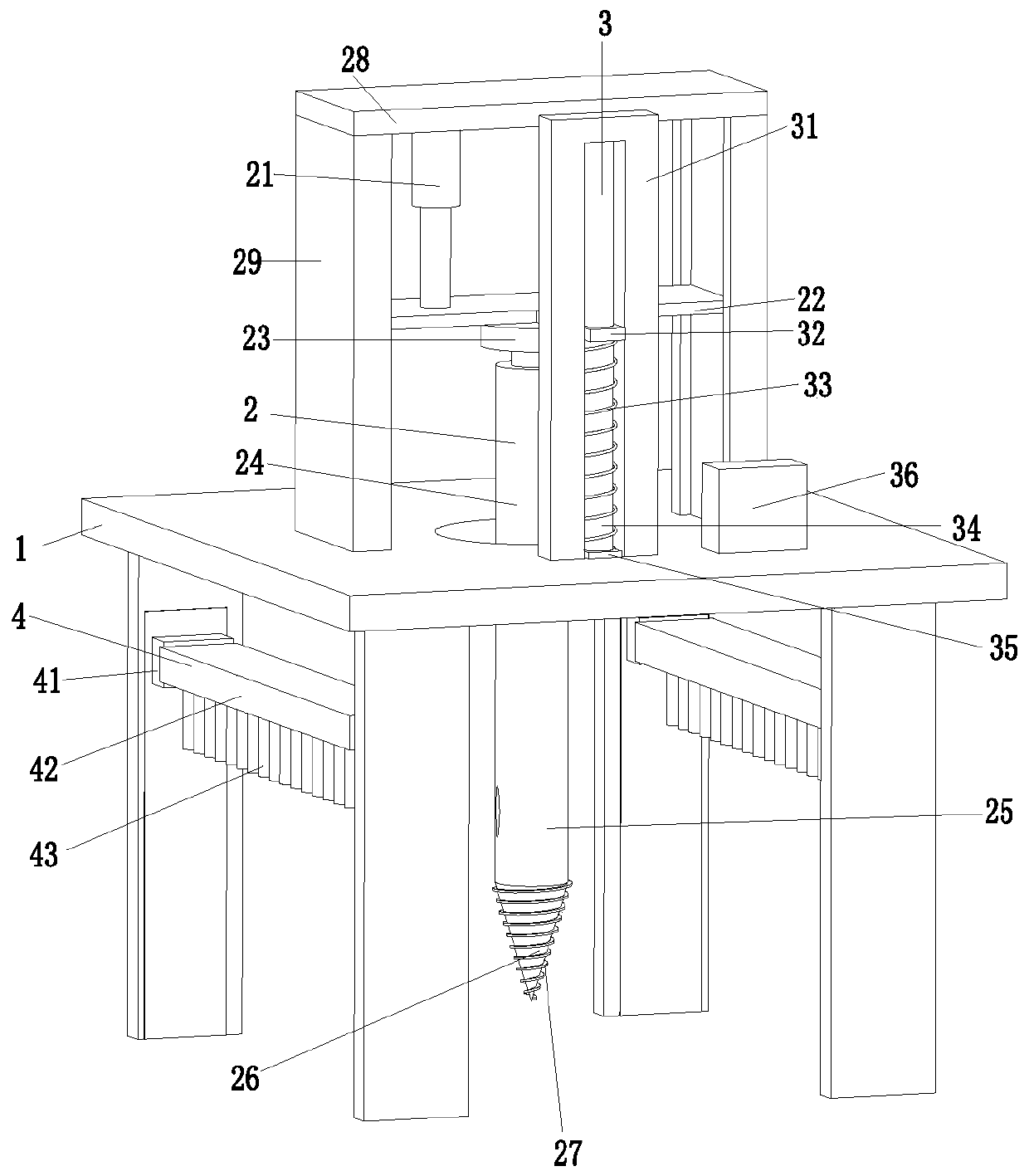 A kind of accurate sampling system and soil sampling method for soil environment monitoring