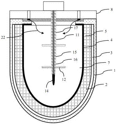 Reaction kettle with filler device