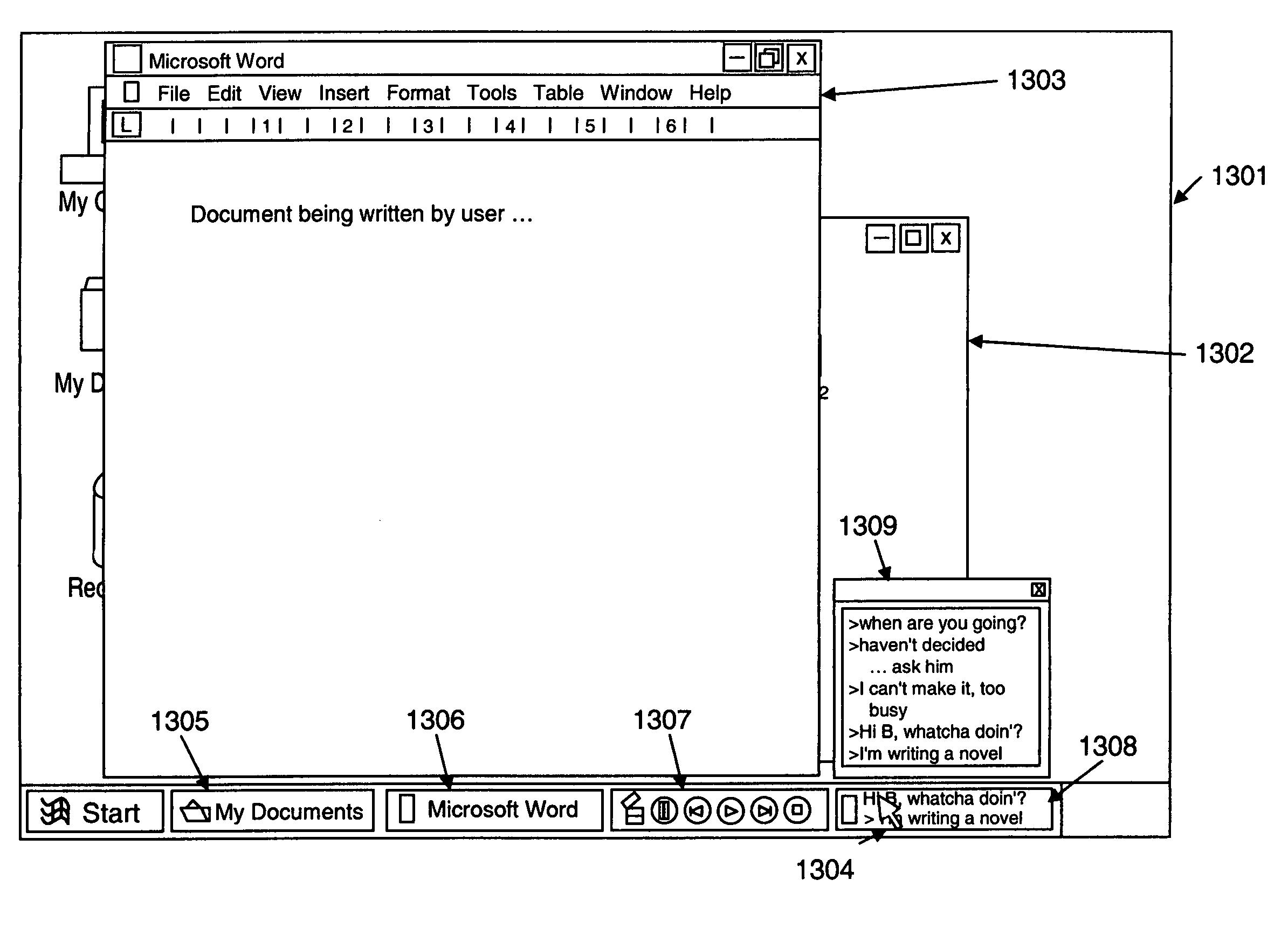 Method and system of taskbar button interfaces