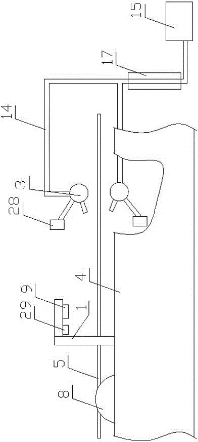 An automatic purging system and method for an aluminum strip rolling mill