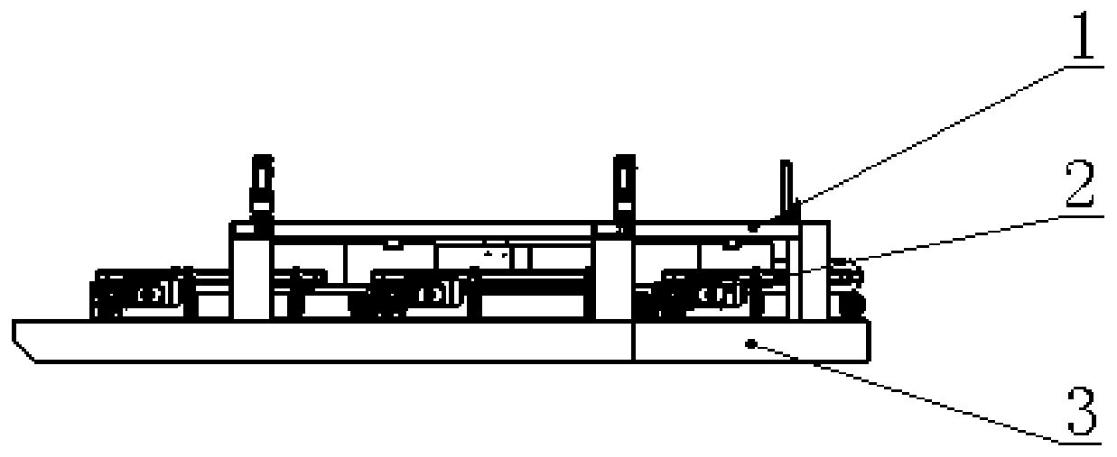 Bagged material multi-channel parallel delivery method and bagged material multi-channel parallel delivery mechanism