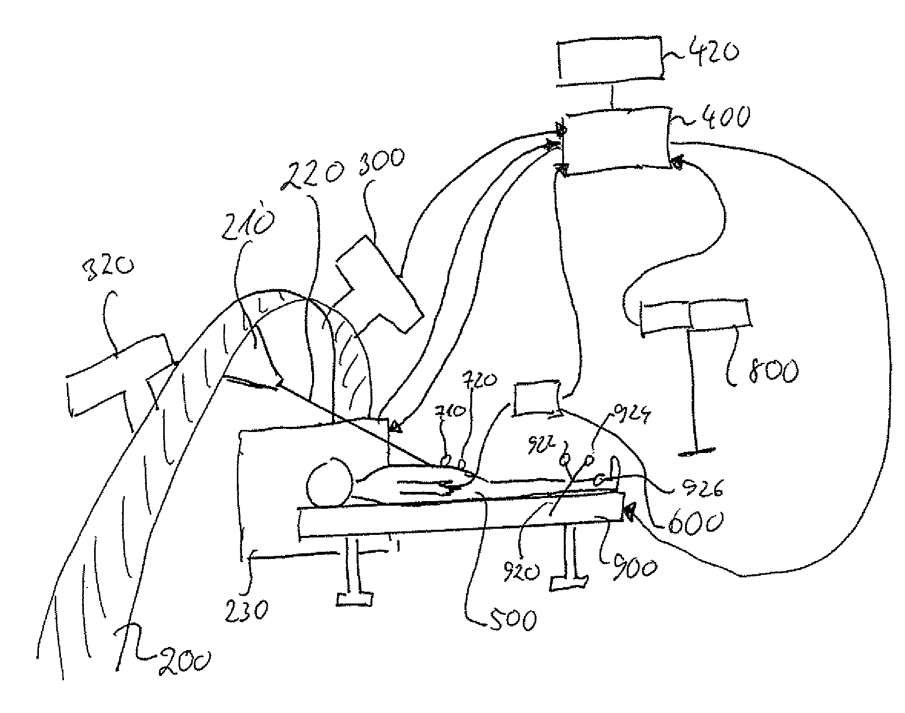 Determination of regions of an analytical image that are subject to vital movement