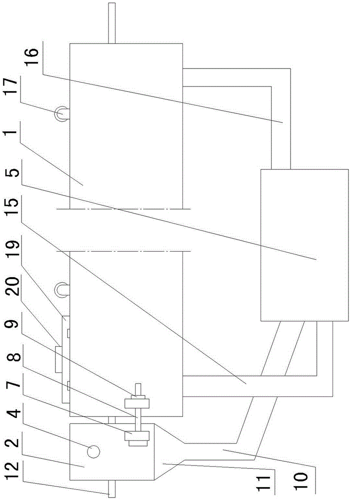 Conductor cooing trough device