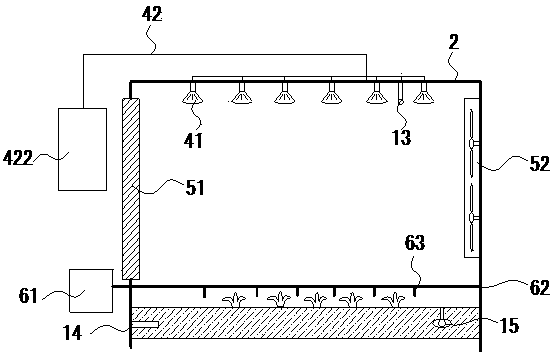 Simple multifunctional intelligent vegetable greenhouse