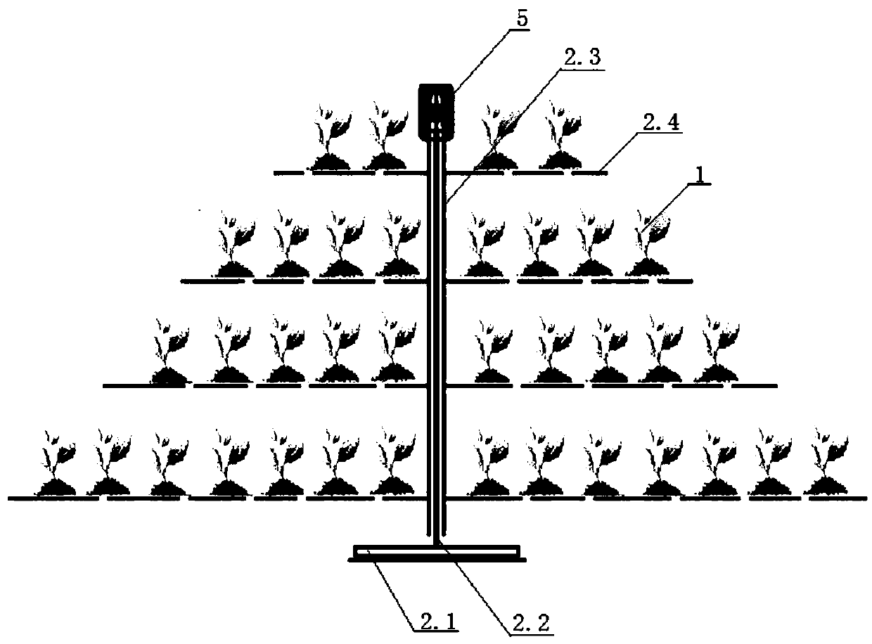 Environment-friendly outdoor dust fall device utilizing solar thermal power