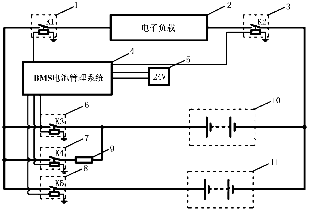 Method for parallel connection of two vehicle battery systems