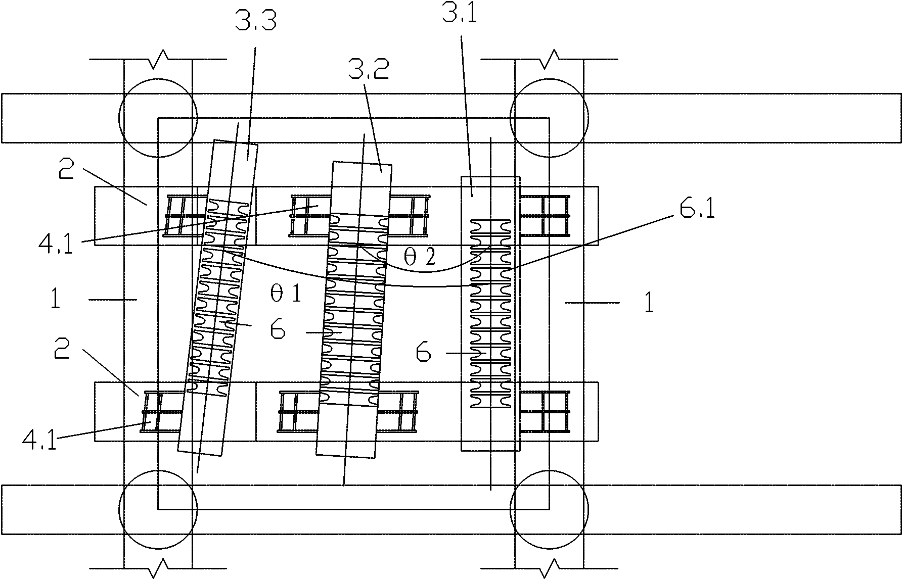 Self-balancing arc cable saddle