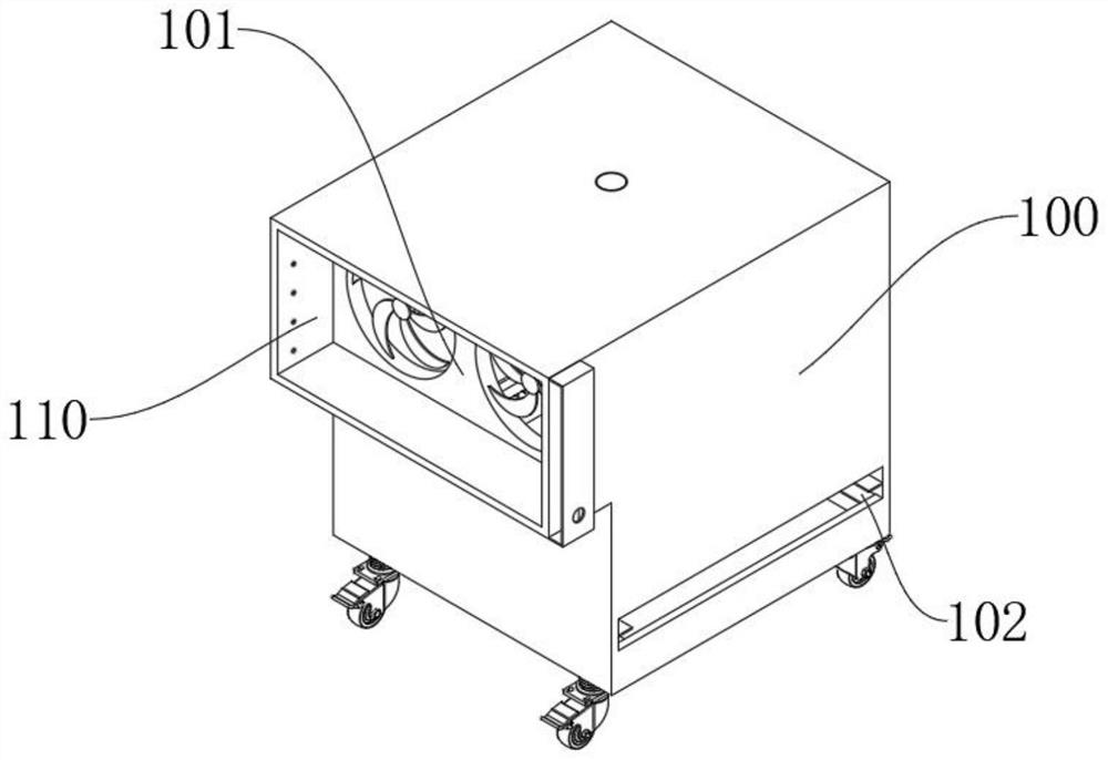 Dust removal device for electrical engineering based on spraying mechanism and using method of dust removal device