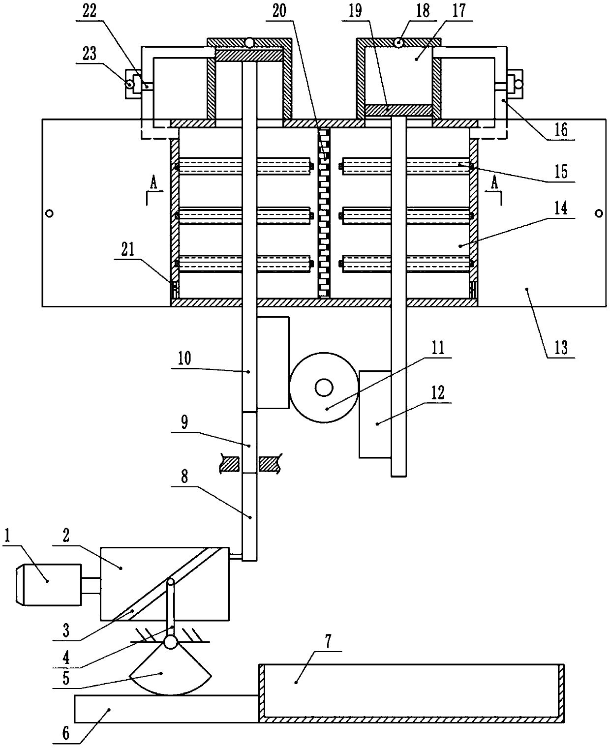 Drying device for automobile accessories