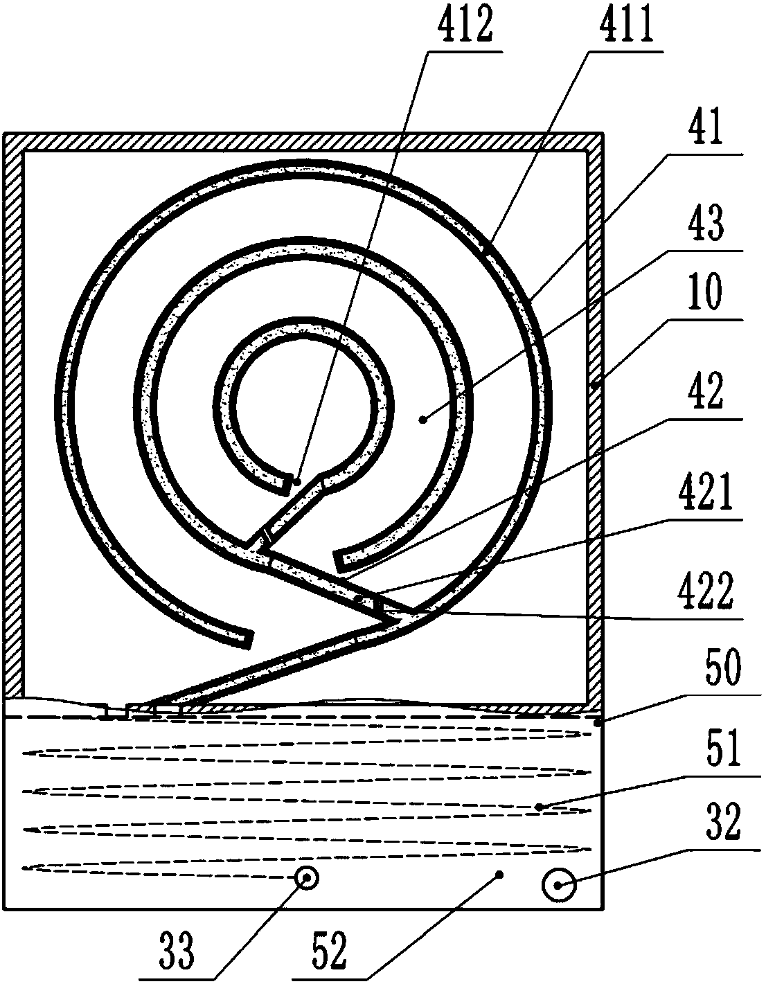 Solvent distillation condenser