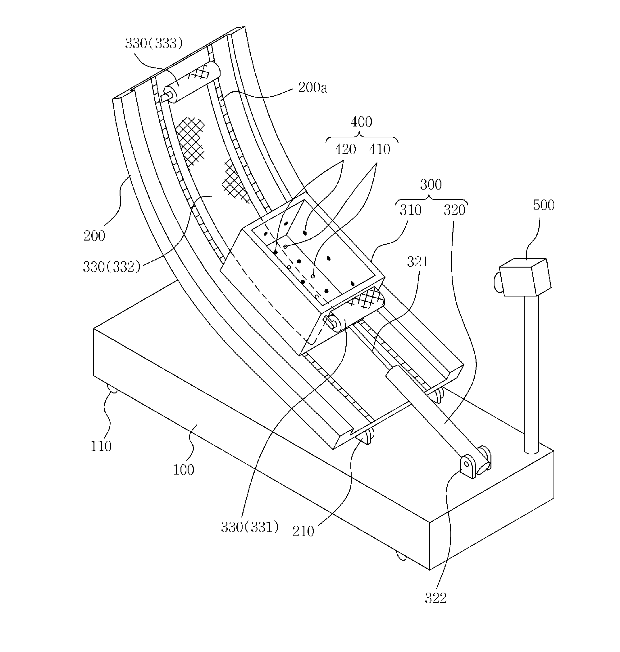 Test apparatus for early landslide detection fully-connected with pore water pressure, surface displacement and shear surface