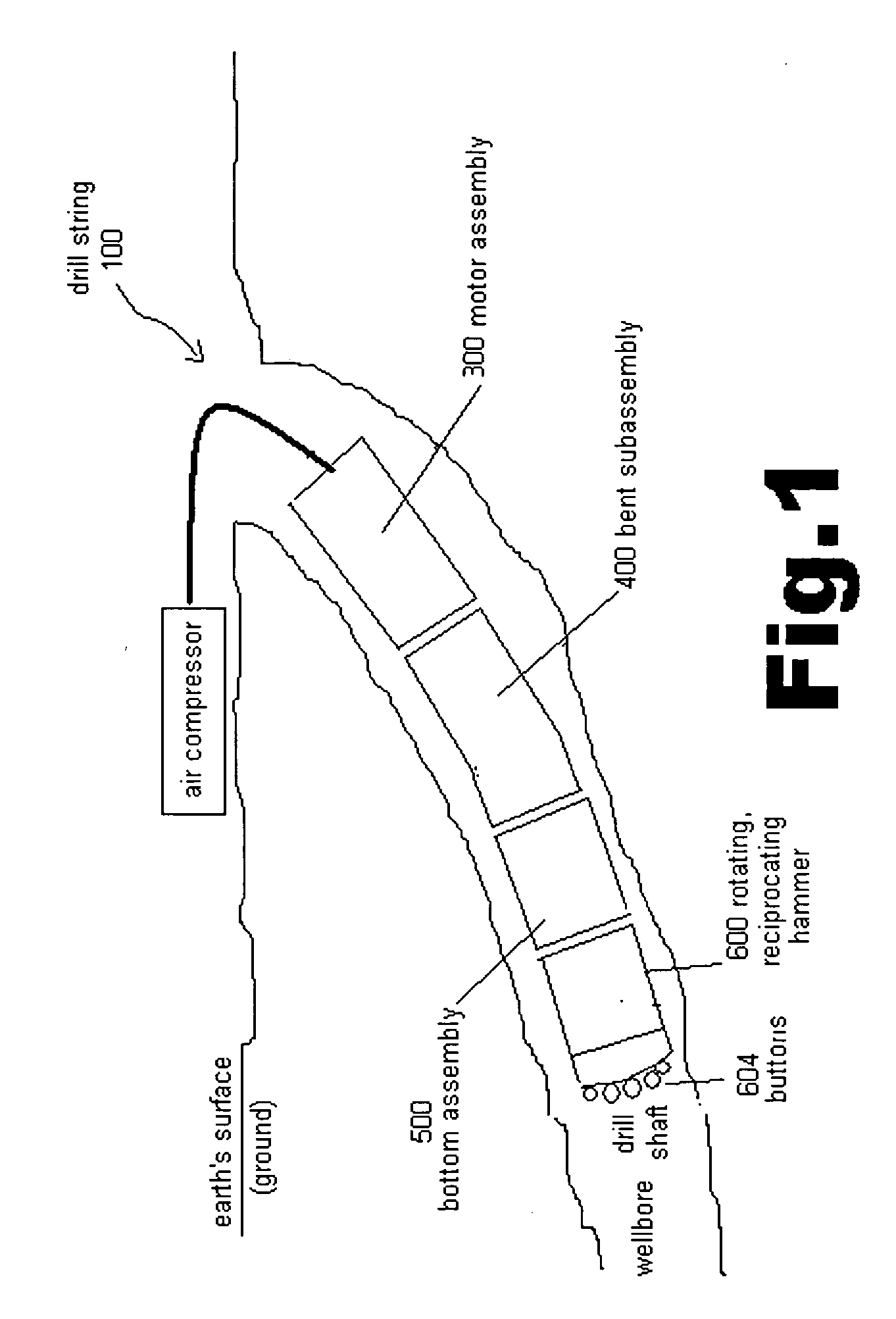 Combined directional and impact drilling motor