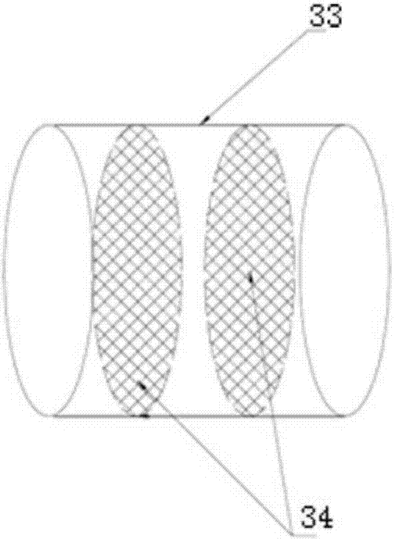 Heat recovery type indoor TVOC purification device