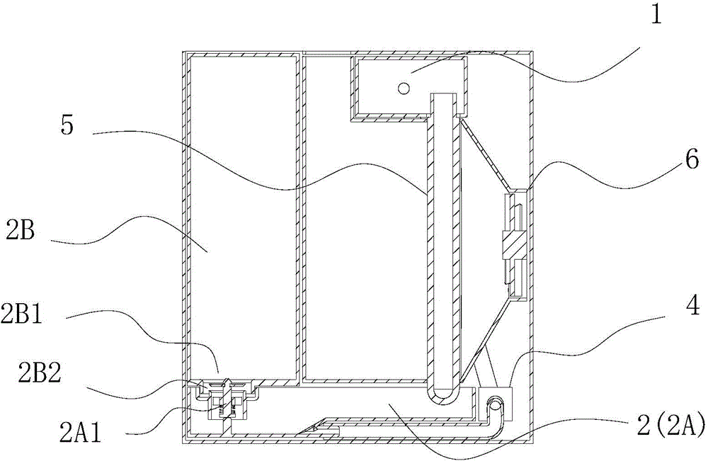 Water circulation type humidifier