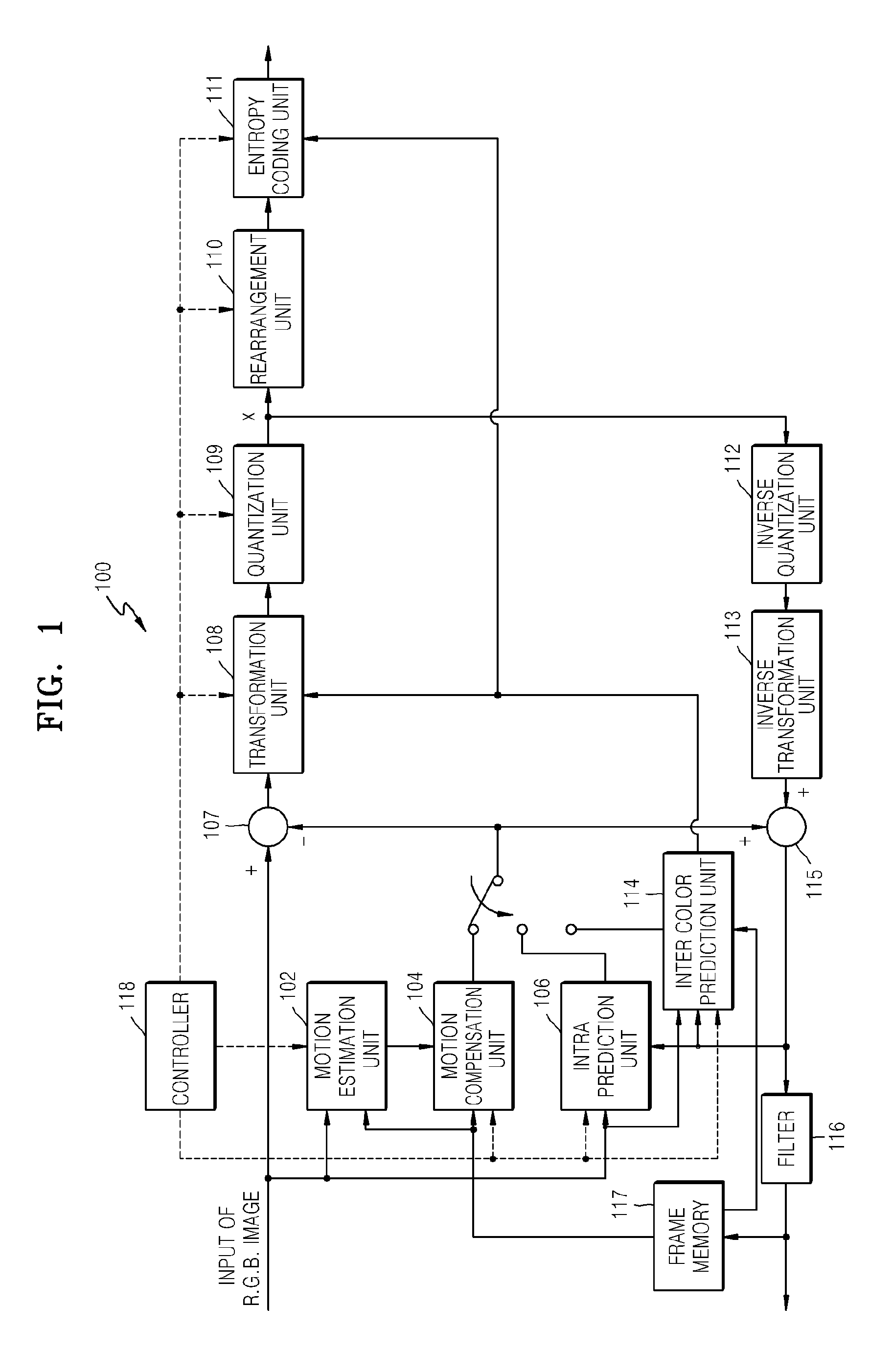 Method and apparatus for encoding and decoding image by using inter color compensation