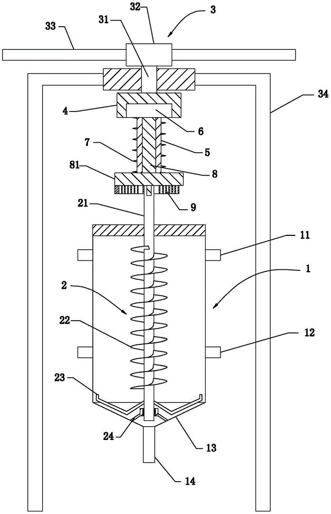 Saltwater-freshwater mixing irrigation equipment