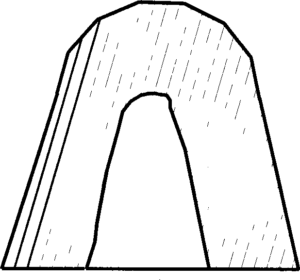 Method for preparing high-precision arc-blade diamond lathe tool