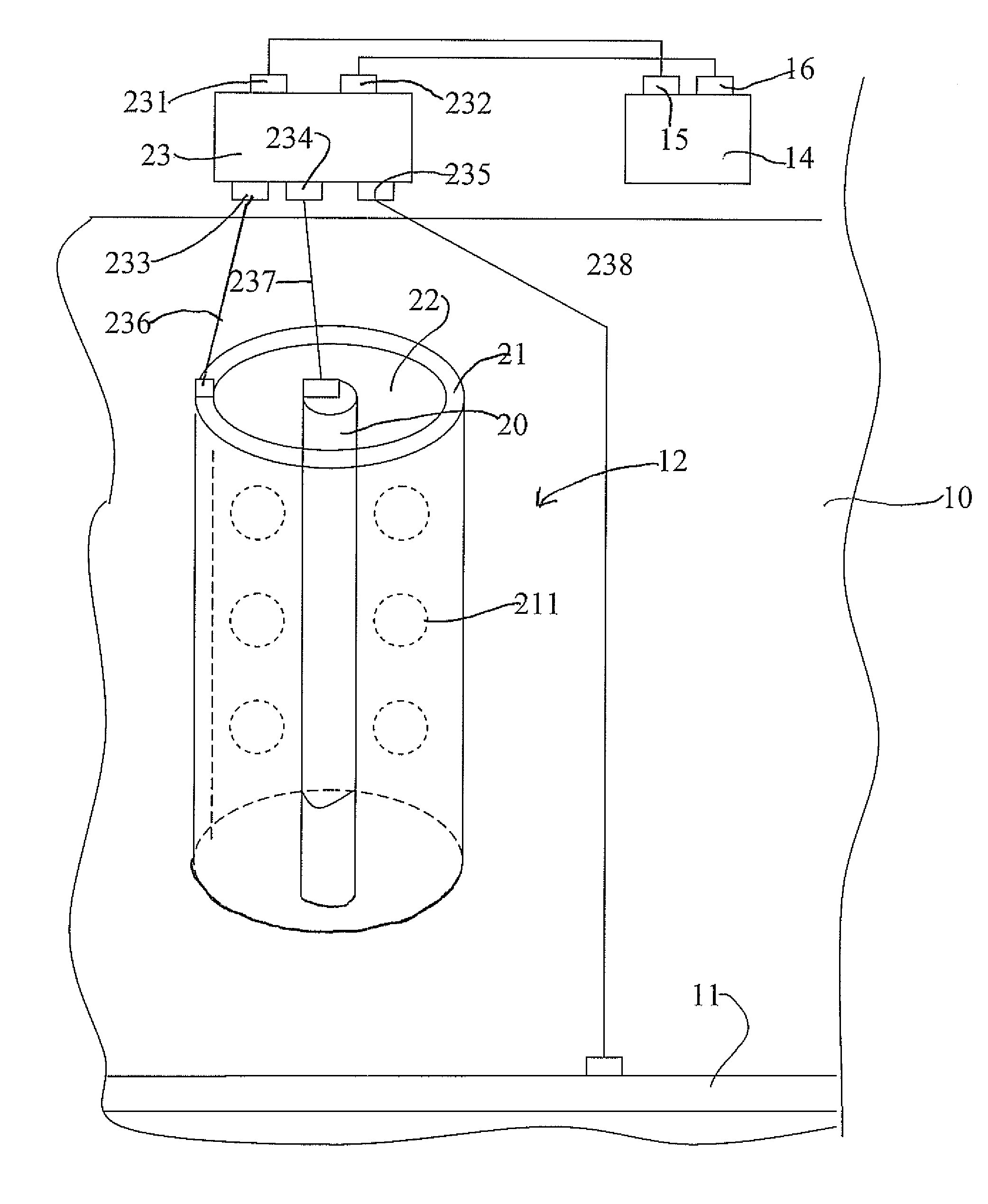 Charging a Sacrificial Anode with Ions of the Sacrificial Material