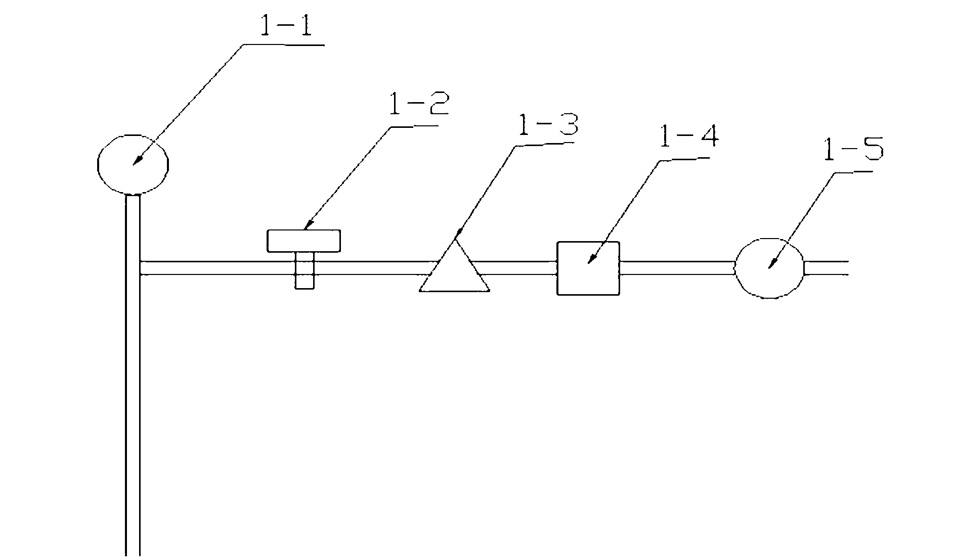 Hydrolysis hydrogen production device with internal integrated feeding tank and layered heat conduction and drying architecture