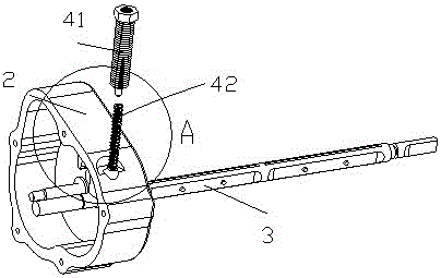 A kind of ventilation valve with limit device