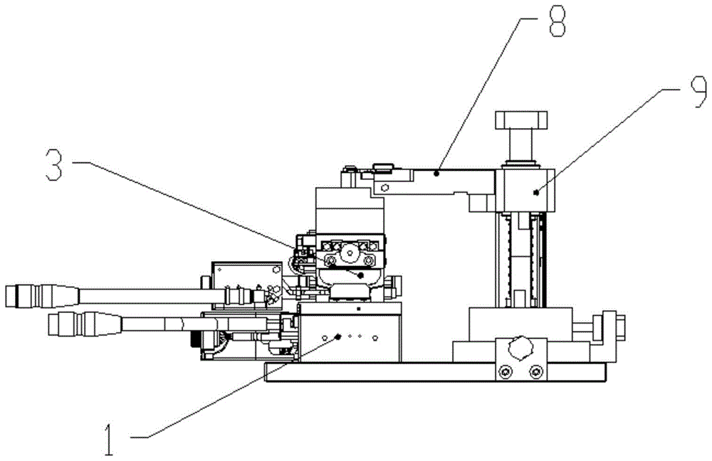 Dual lens focus automatic adjustment equipment