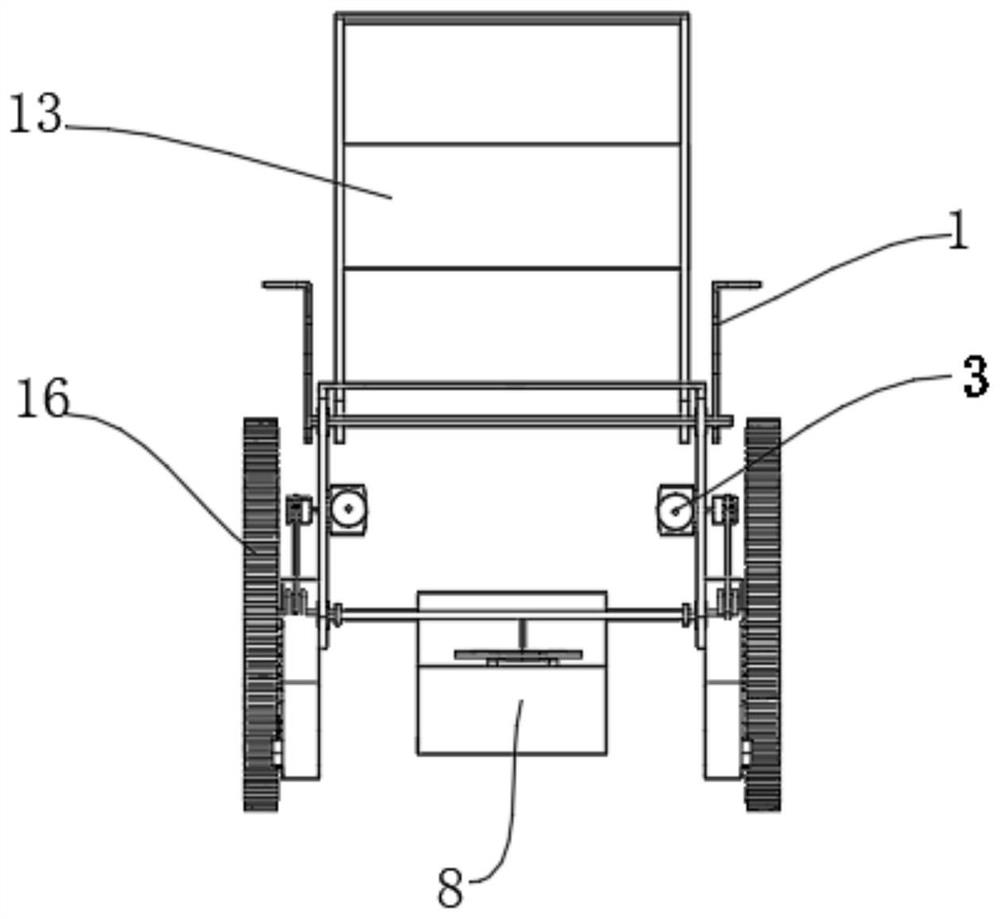 Balance type wheelchair