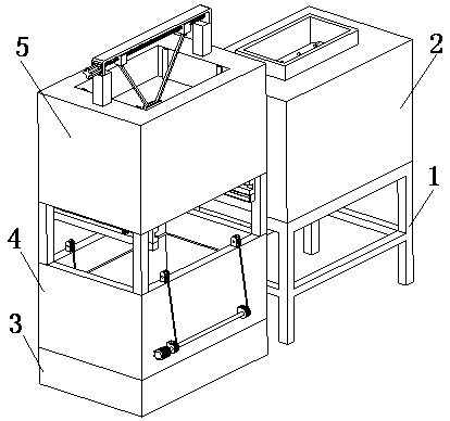 Automatic explosive bead squeezing dripping device