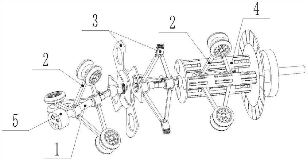 An automatic pipe cleaning device