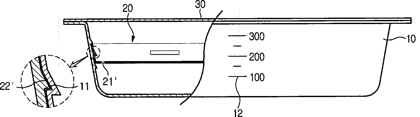 Kimchi container having improved fermentation and ripening function, and kimchi ripening method using the same