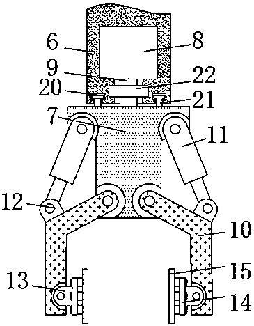 Box separating device for finished product logistics conveying line