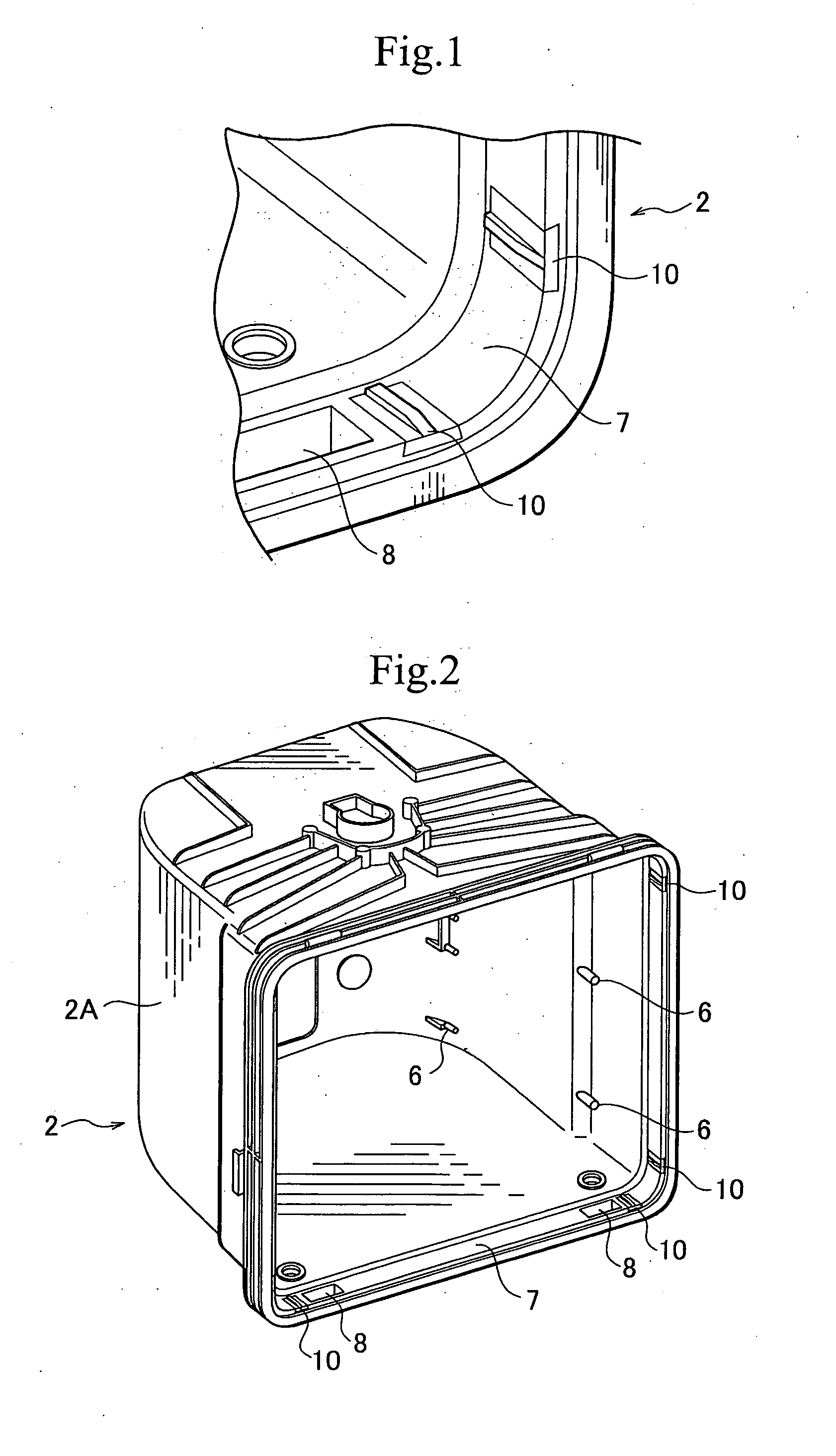 Thin plate storage container