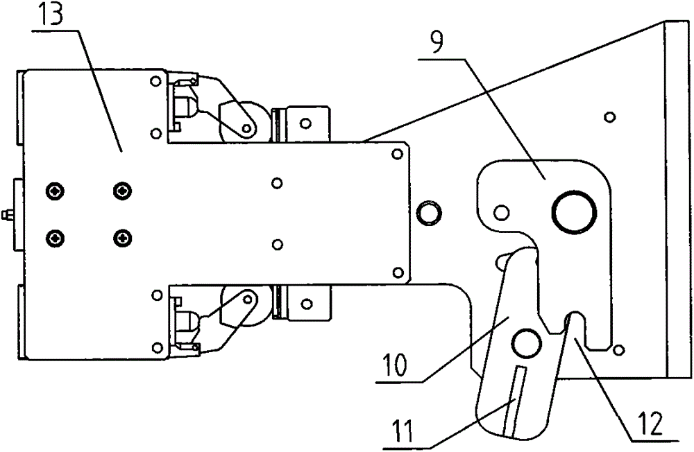 An electronic lock for sliding doors of half-height shielded doors based on swing rods and lock plates