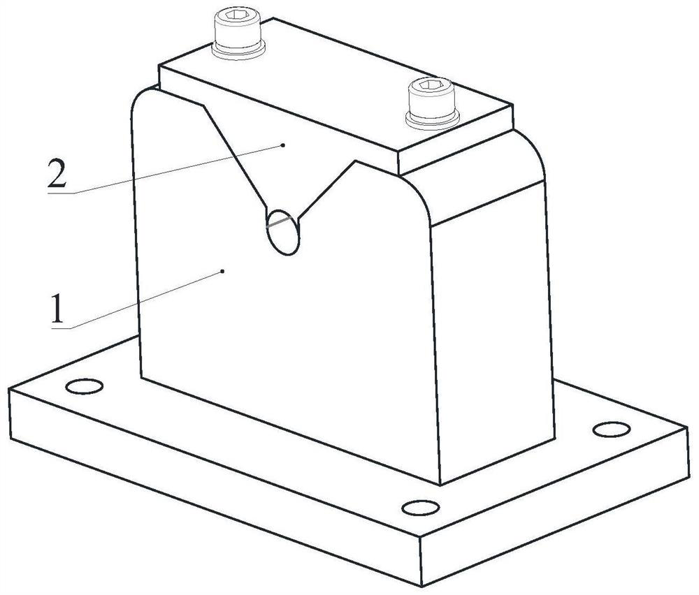 Convenient-to-disassemble end supporting mechanism for motor test system