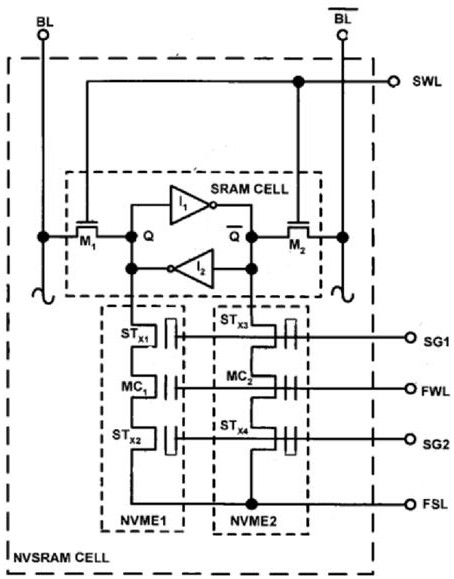 Integrated memory cell and memory array