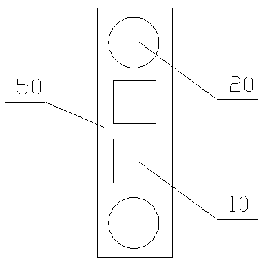 Touch-free key control device of elevator