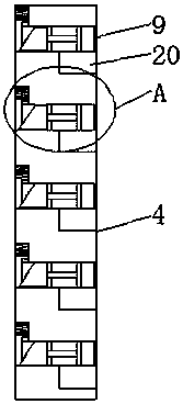 Multi-layer soil collecting device for soil detection