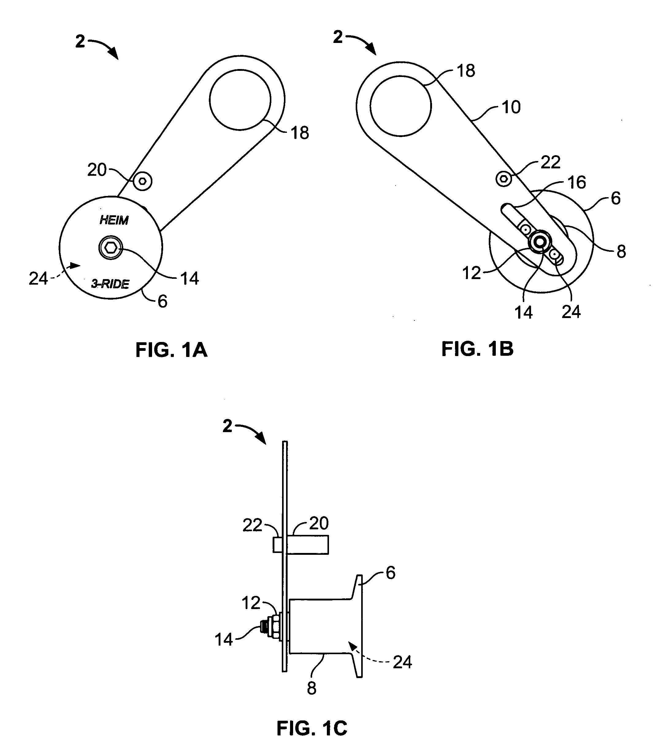 Multiple sprocket, multiple function chain guide