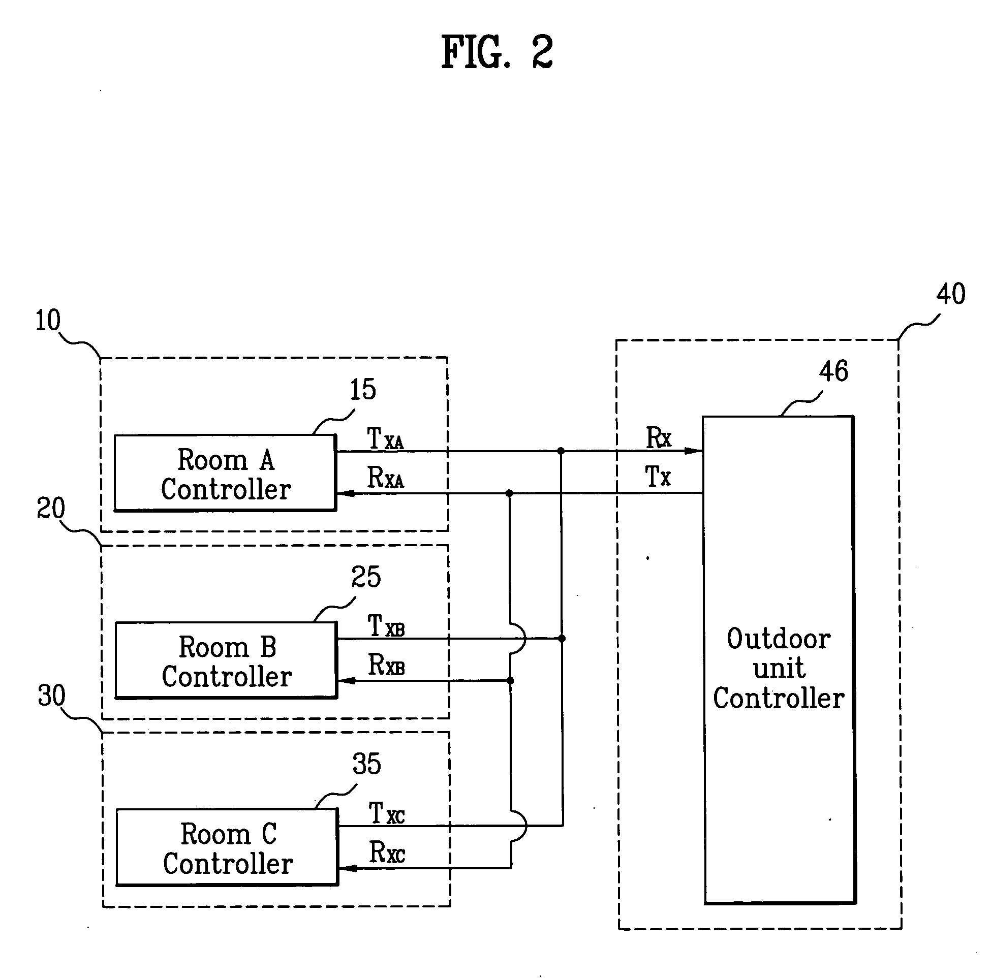 Multi-unit air conditioner and method for controlling the same