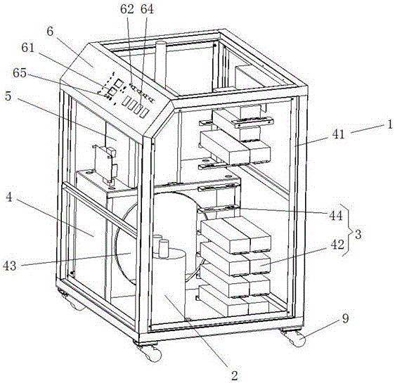 Cooling-water machine for UV (ultraviolet) curing equipment