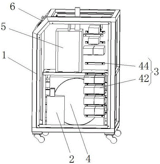 Cooling-water machine for UV (ultraviolet) curing equipment