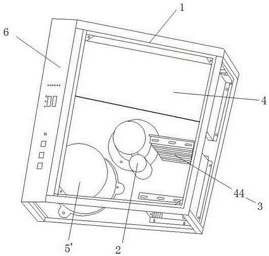 Cooling-water machine for UV (ultraviolet) curing equipment