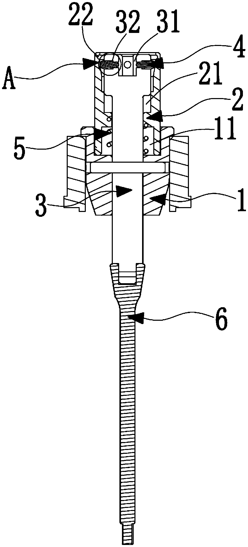 Electric screwdriver bit quick-replacing device and method, bit quick-replacing type screw tightening machine and tightening method of bit quick-replacing type screw tightening machine