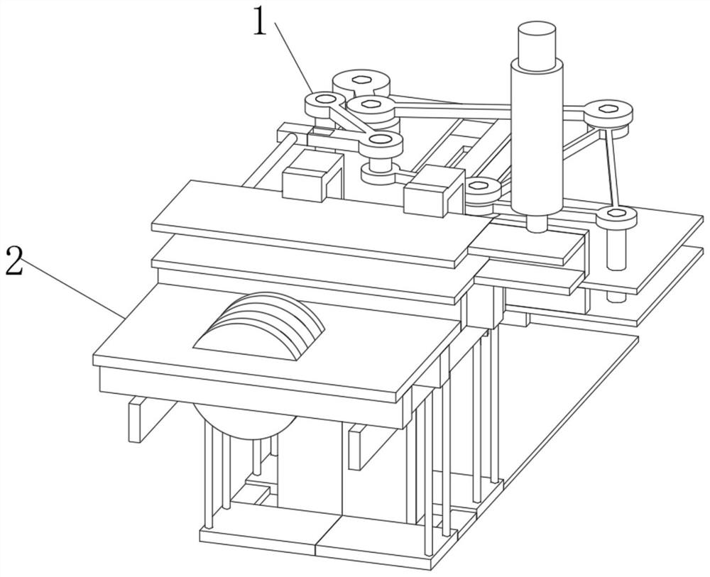 Wood-plastic door plate micro-foaming forming and filling equipment and method