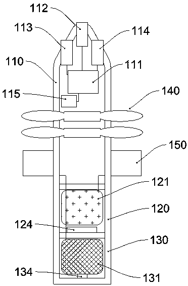 An anti-drone capture device with retrieval function