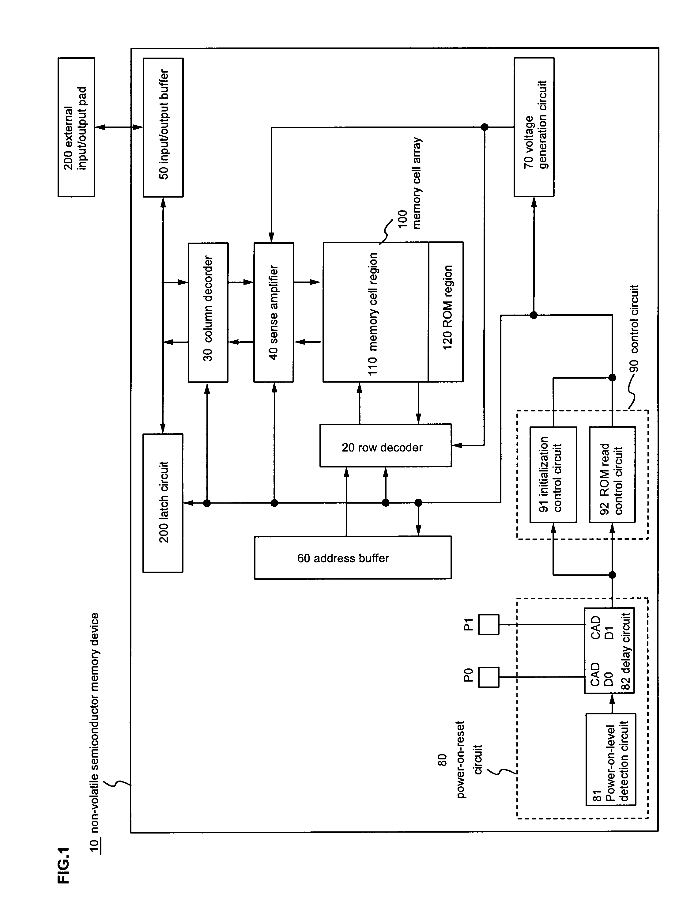 Non-volatile semiconductor memory device